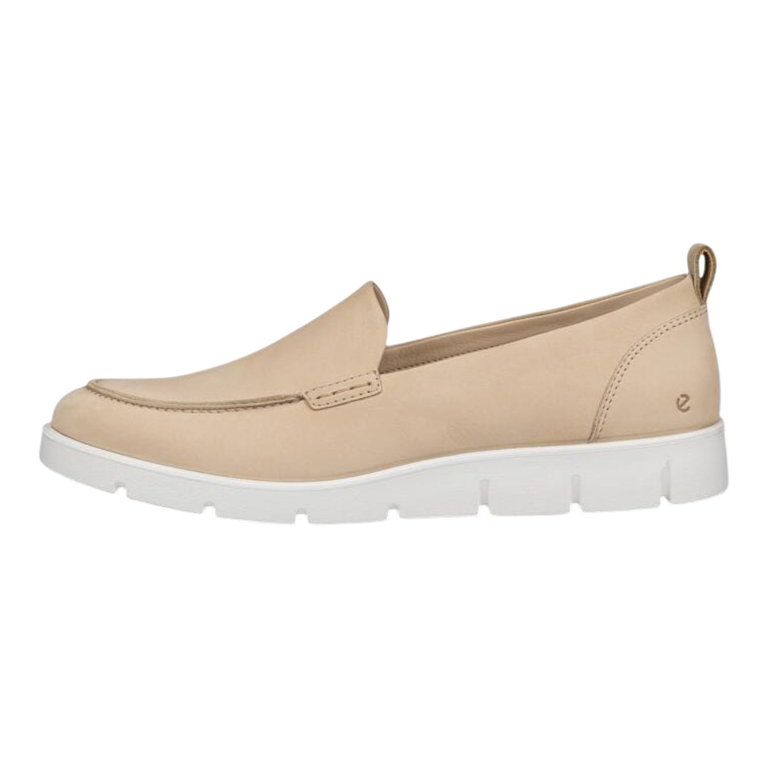 Ecco Slipper Bella (nubuck leather) sand brown ladies