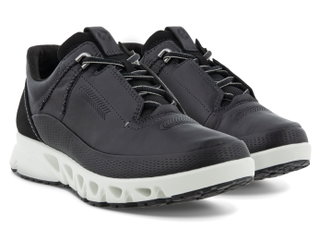 ECCO Sneaker-Wanderschuhe Multi-Vent Low Gtxs (Vollnarb und Nubukleder) schwarz Damen