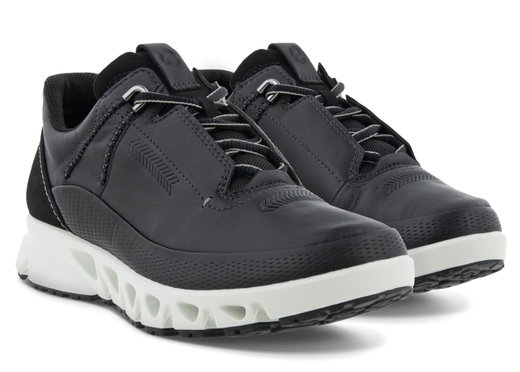 ECCO Sneaker-Wanderschuhe Multi-Vent Low Gtxs (Vollnarb und Nubukleder) schwarz Damen