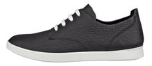 ECCO Sneaker Leisure Lace Up (weiches Premium-Leder) schwarz Damen