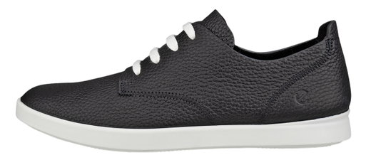 ECCO Sneakersy Leisure Lace Up (miękka skóra premium) czarne damskie