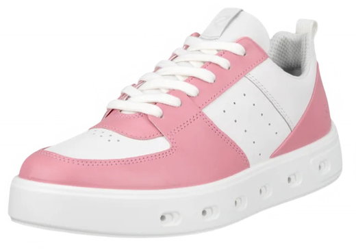 ECCO Sneaker Street 720 (Leder, wasserdicht) rosa/weiss Damen