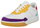 ECCO Sneaker Street Court Lea (Premium-Leder) weiss/gelb/violett Damen