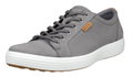 ECCO Sneaker Mens Soft 7 (aus Premium-Leder) grau Herren