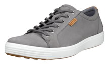 ECCO Sneakers Męskie Soft 7 (z premium skóry) szare Herren