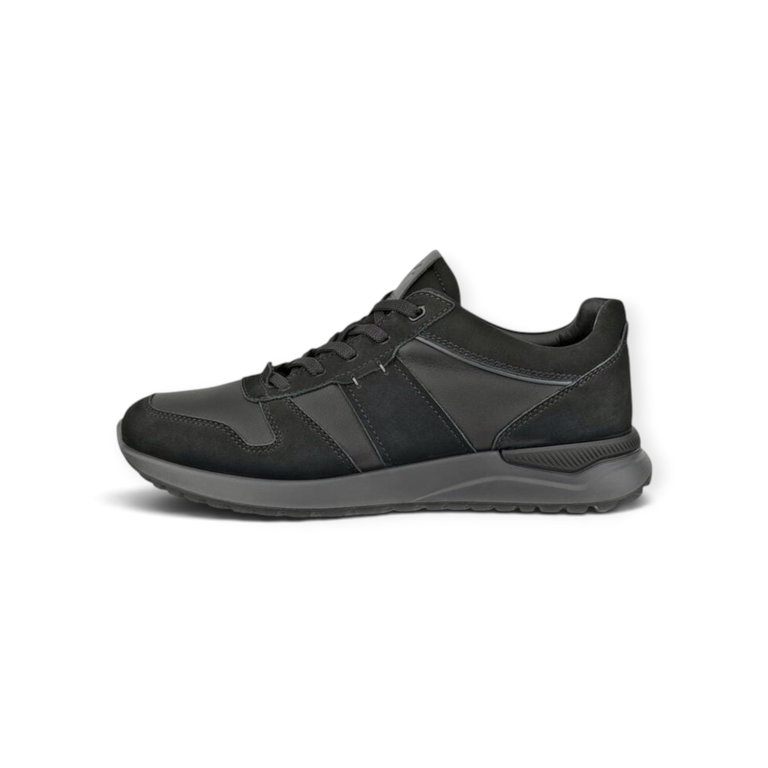 ECCO Astir Neo Sneakers (Full-grain Leather) Black Men's