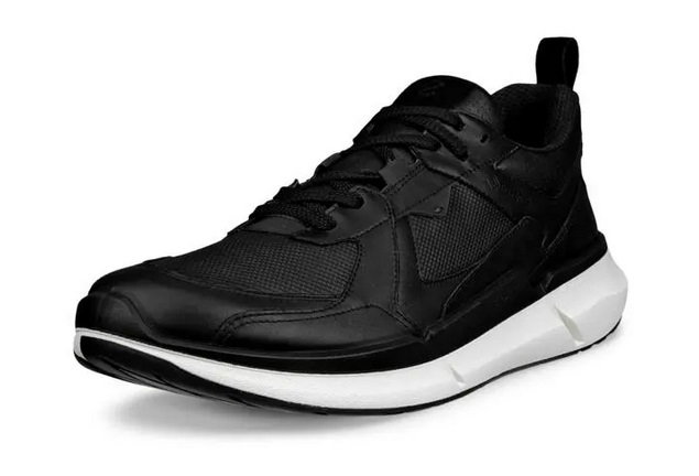 ECCO Sneaker Biom 2.2 GTX (Premium-Leder, wasserdicht) schwarz Herren