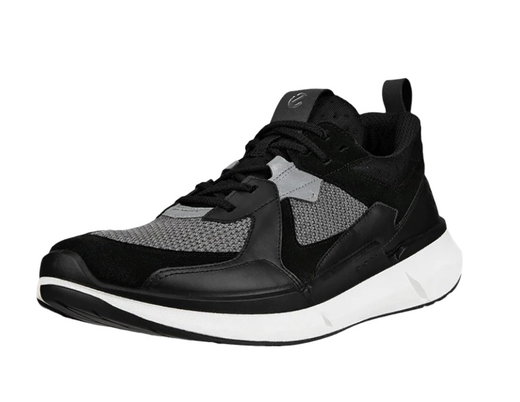 ECCO Sneaker Biom 2.2 (ECCO-Leder) schwarz/grau Herren