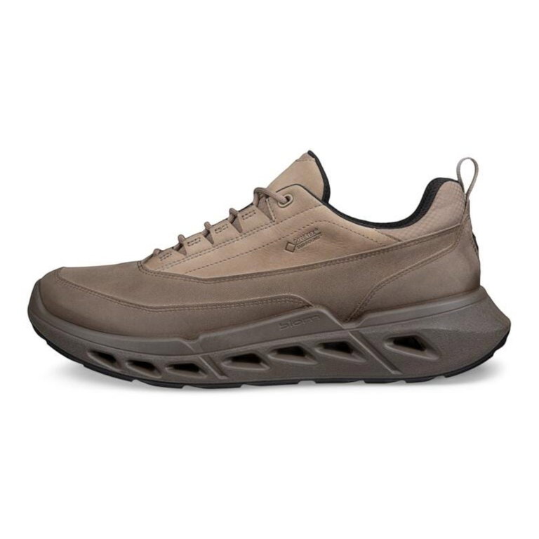 ECCO Biom 720 GTX Sneakers (Nubuck leather, waterproof) clay brown/taupe men's