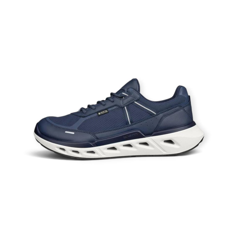 ECCO Sneaker Biom 720 GTX (Vollnarbenleder, wasserdicht) marineblau Herren