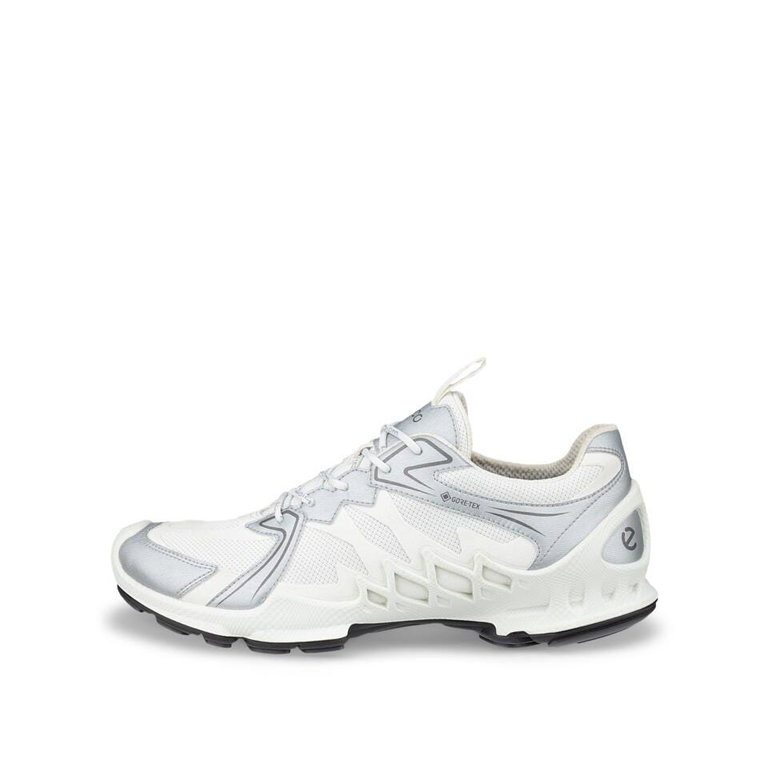 ECCO Sneaker Biom Aex GTX (wasserdicht) weiss/silber Herren