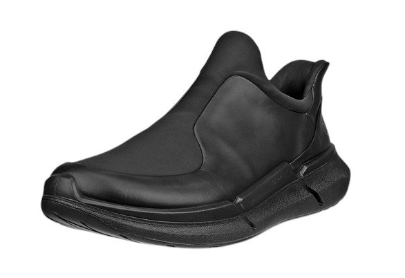 ECCO Sneaker Biom 2.2 Easy-Slip (ECCO Premium-Leder) schwarz Damen