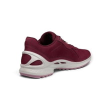 ECCO Biom Energi Lea Sneakers (Nubuck Leather) Dark Red Ladies
