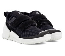 ECCO Sneaker Biom K1 (Textil/Leder, wasserdicht) schwarz Kinder