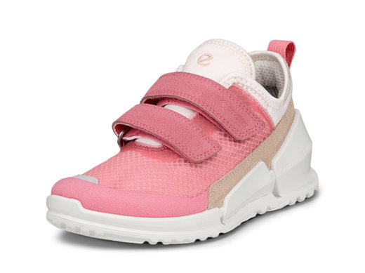 ECCO Sneaker Biom K1 (Textil/Leder, wasserdicht) pink/rosa Kinder