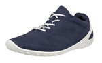 ECCO Sneaker Biom Lite (Nubukleder) navyblau Herren