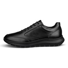 ECCO Sneaker City Stride (Vollnarbenleder) schwarz Herren