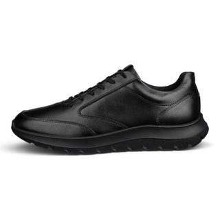 ECCO Sneaker City Stride (Vollnarbenleder) schwarz Herren