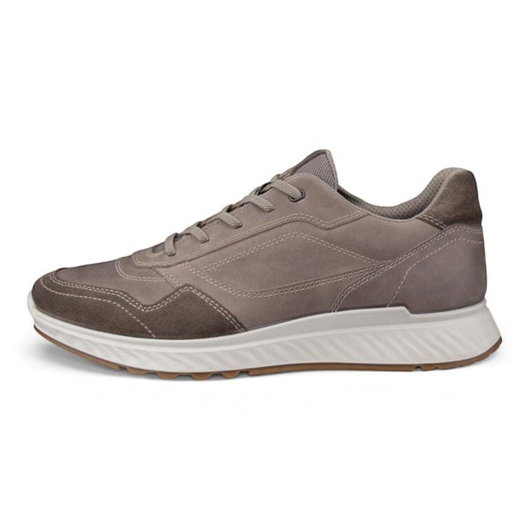 ECCO Sneaker Exostride (Nubukleder) 2026 grau/braun Herren