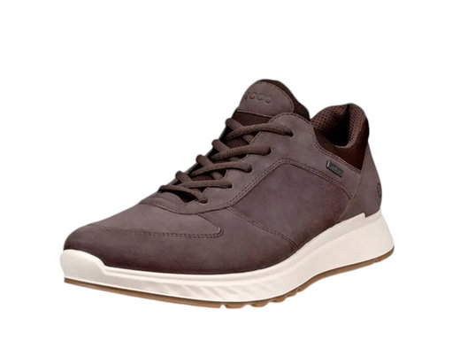 ECCO Sneaker Exostride M Low GTX (wasserdicht, atmungsaktiv) mochabraun Herren