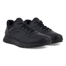 ECCO Sneaker Exostride M Low GTX (wasserdicht, atmungsaktiv) schwarz Herren