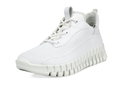 ECCO Sneaker Gruuv (Leder, perforiert) weiss Damen