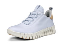 ECCO Sneaker Gruuv Lea (weiches Nappaleder) hellblau Damen