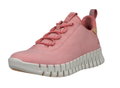 ECCO Sneaker Gruuv Lea (weiches Nappaleder) pink/rosa Damen