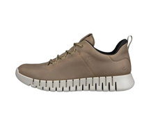 ECCO Sneaker Gruuv Lea GTX (Glattleder, wasserdicht) hellbraun Herren