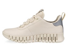 ECCO Sneaker Gruuv Lea GTX (ECCO-Leder) limestone Damen