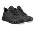 ECCO Sneaker Gruuv Lea GTX (Glattleder, wasserdicht) schwarz Herren