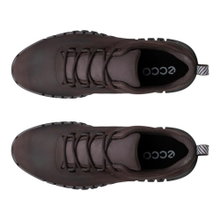 ECCO Sneaker Gruuv Lea GTX (nubuck leather, waterproof) mocha brown men's