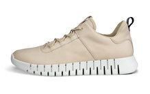 ECCO Sneaker Gruuv Lea (aus Nubukleder) sandbraun Herren