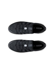 ECCO Sneaker Gruuv Lite (Leder/Textil) schwarz Damen