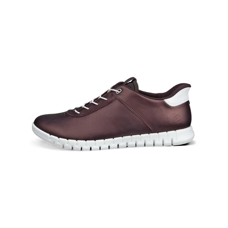 ECCO Sneaker Gruuv Lite (skóra licowa) bordowy/czerwony damskie