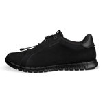 ECCO Sneaker Gruuv Lite WP (Nubukleder, wasserdicht) schwarz Damen