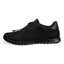 ECCO Sneaker Gruuv Lite WP (Nubuck leather, waterproof) black ladies