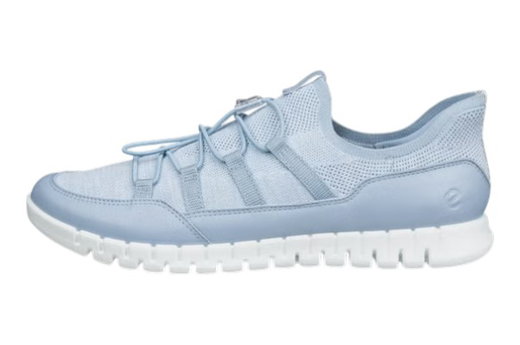 ECCO Sneaker Gruuv Lite (Leder/Textil) dustyblau Damen