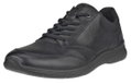 ECCO Sneaker Irving Low Lace (Vollnarbenleder) schwarz Herren