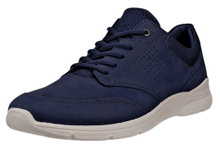 ECCO Sneaker Irving Low Lace (skóra nubukowa) granatowy mężczyźni