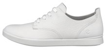 ECCO Sneakers Leisure Lace Up (miękka skóra premium) białe damskie