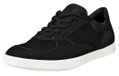 ECCO Sneaker Leisure Oxford (Premium-Leder) schwarz Damen