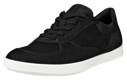 ECCO Sneaker Leisure Oxford (Premium-Leder) schwarz Damen