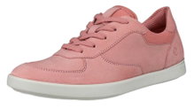 ECCO Sneaker Leisure Oxford (Premium-Leder) rosa Damen