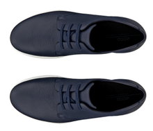 ECCO Sneaker Leisure Derby (ECCO-Leder) marineblau Herren