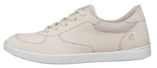 ECCO Sneaker Leisure Oxford (Premium-Leder) limestone Damen