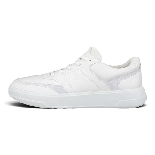 ECCO Sneaker Move Walker (Premium-Leder) weiss Herren