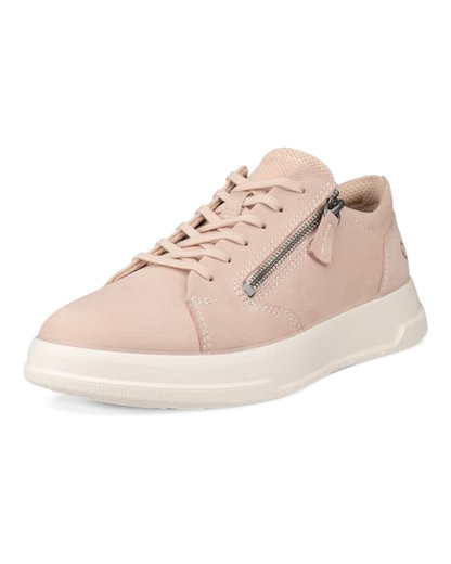 ECCO Sneaker Move Zip Lace (Premium-Leder) rosa Damen