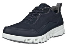 ECCO Sneaker Multi-Vent Gtxs Tex Lea (Vollnarbenleder, wasserdicht) schwarz Herren