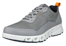 ECCO Sneaker Multi-Vent Gtxs Tex Lea (Vollnarbenleder, wasserdicht) grau Herren